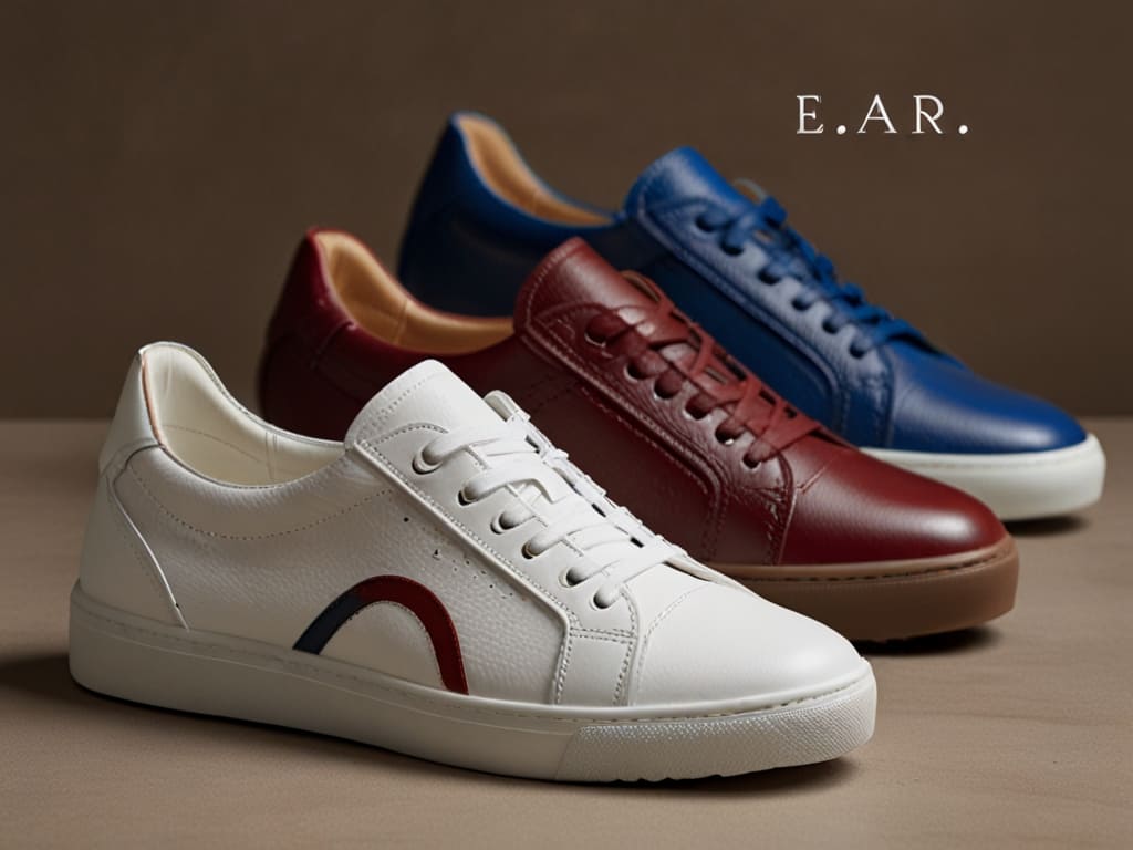 Elegant Leather Sneakers